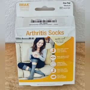 IMAK Mild Compression Arthritis Socks, NWT, Size Medium (Unisex)